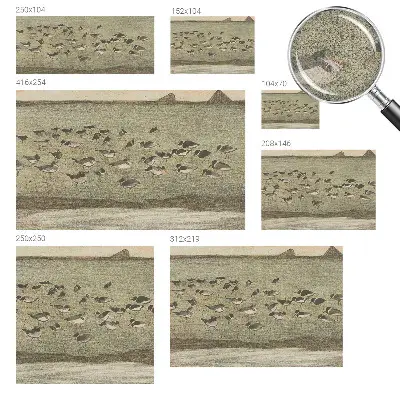Papier peint photo grand format pour le mur La paix des oiseaux