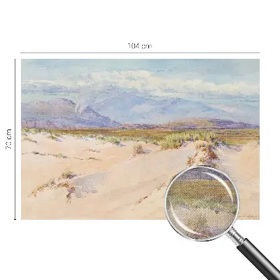 Papier peint photographique sur tissu non tissé paysage désertique