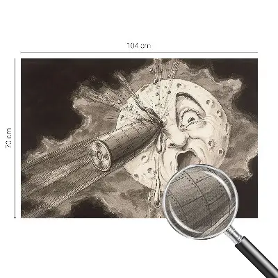 Papier peint photo grand format pour le mur collision cosmique