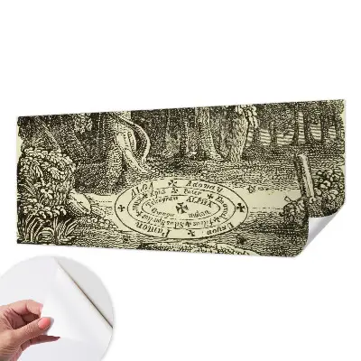 Papier peint photo sur tissu non tissé cercle magique