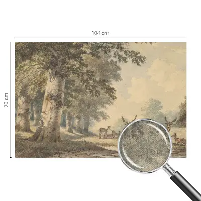 Papier peint photo imprimé sur tissu non tissé Paix de la forêt