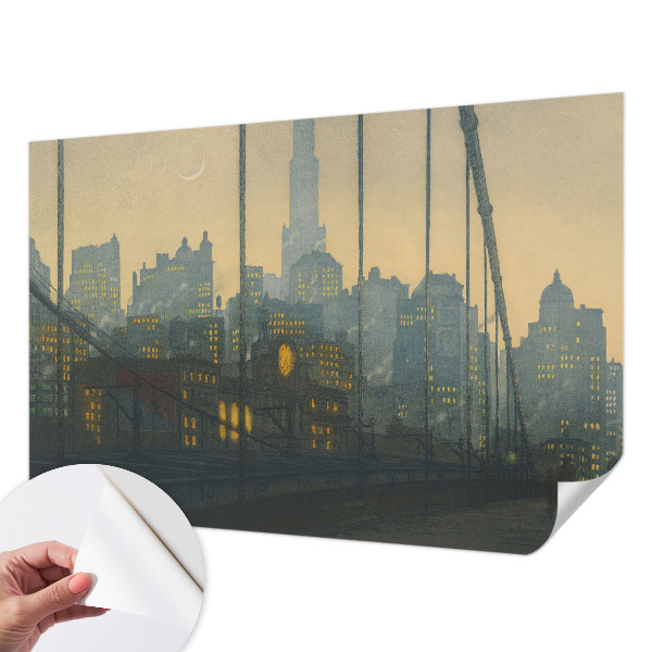 Papier peint chambre ado Večerná panoráma