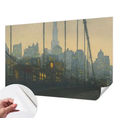Papier peint photographique sur tissu non tissé Panorama du soir