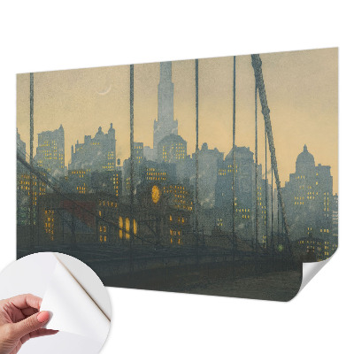Papier peint chambre ado Večerná panoráma