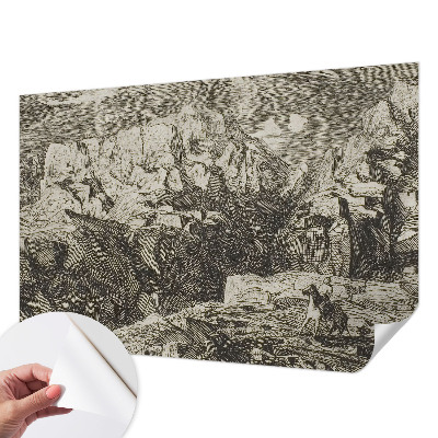 Papier peint chambre adulte cocooning Horská scenéria