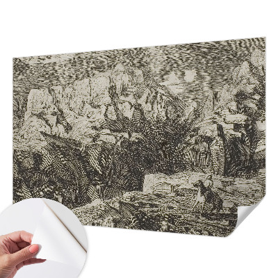 Papier peint chambre adulte cocooning Horská scenéria