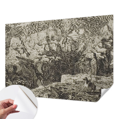 Papier peint chambre adulte cocooning Horská scenéria