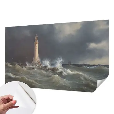 Papier peint photographique sur tissu non tissé tempêtes marines