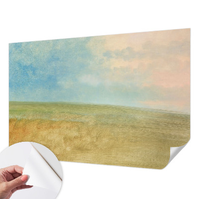 Papier peint chambre garçon Pastelové polia