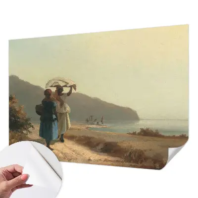 Papier peint intissé Une promenade en bord de mer