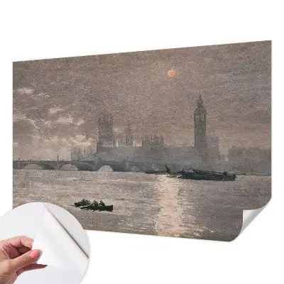 Papier peint photo sur tissu non tissé Panorama nocturne