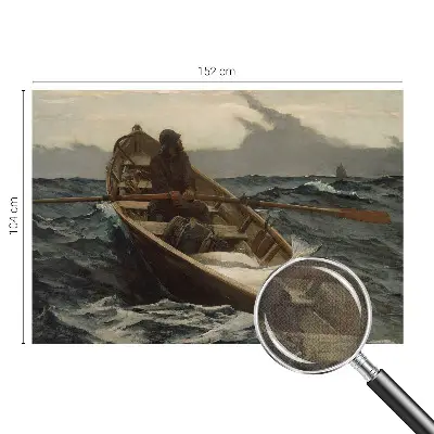 Papier peint photo imprimé sur tissu non tissé Pêcheur en mer