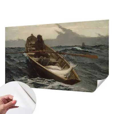 Papier peint photo imprimé sur tissu non tissé Pêcheur en mer