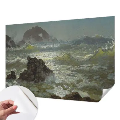 Papier peint photographique sur tissu non tissé Mer agitée