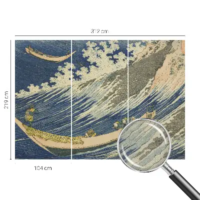 Papier peint intissé vagues de la mer