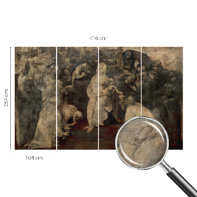Papier peint chambre adulte cocooning Duchovné stretnutie