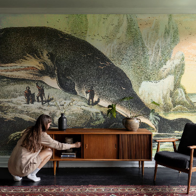 Papier peint tendance salon Morský gigantizmus
