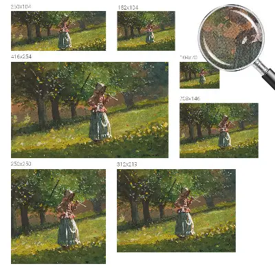 Papier peint photographique intissé Après-midi d'automne