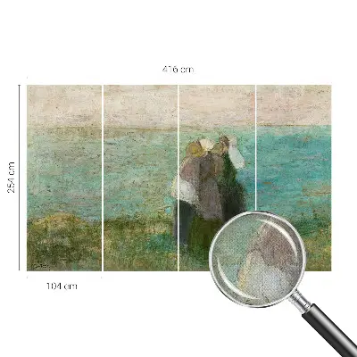 Papier peint photographique intissé Reflet de la mer