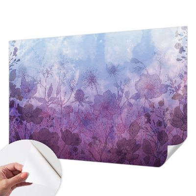 Papier peint tendance salon Pastelové kvety
