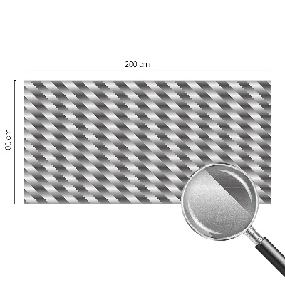 Film adhésif pour vitrage dépoli vitrail rayures géométriques