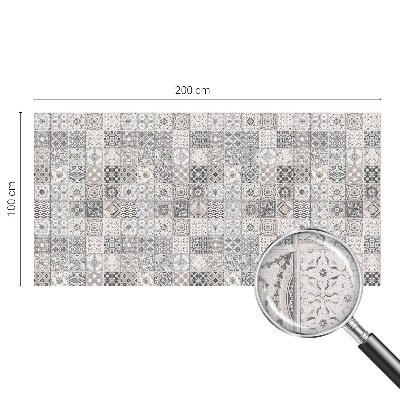 Film solaire fenêtre décoratif aspect vitrail Motifs carrelés