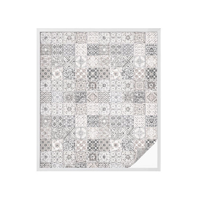 Film solaire fenêtre décoratif aspect vitrail Motifs carrelés