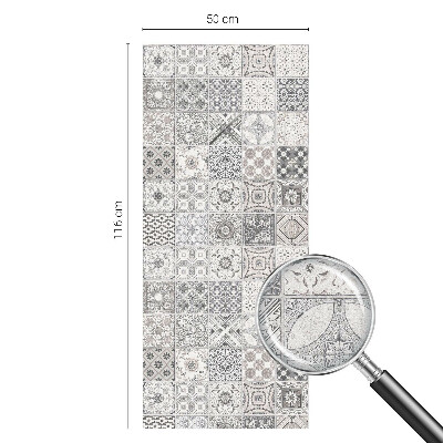 Film solaire fenêtre décoratif aspect vitrail Motifs carrelés