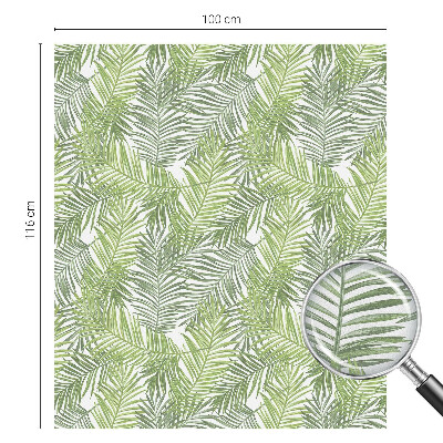 Sticker fenêtre vitrail adhésif Modèles végétaux