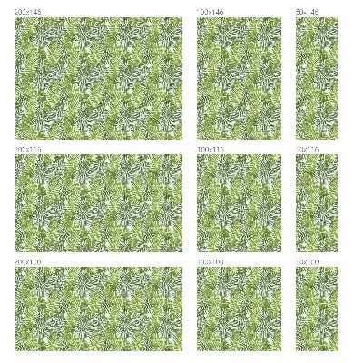 Sticker fenêtre vitrail adhésif Modèles végétaux