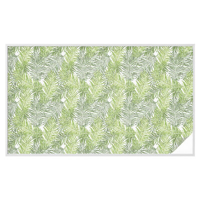 Sticker fenêtre vitrail adhésif Modèles végétaux