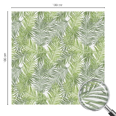 Sticker fenêtre vitrail adhésif Modèles végétaux