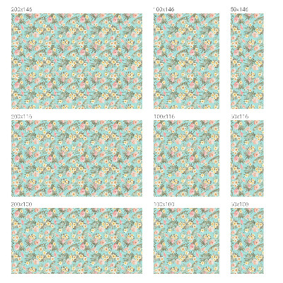 Film solaire fenêtre décoratif aspect vitrail Motif tropical