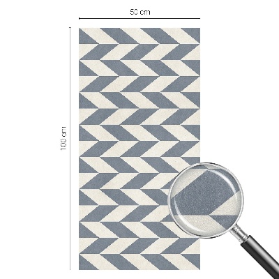 Film adhésif pour vitrage dépoli vitrail Illusion géométrique