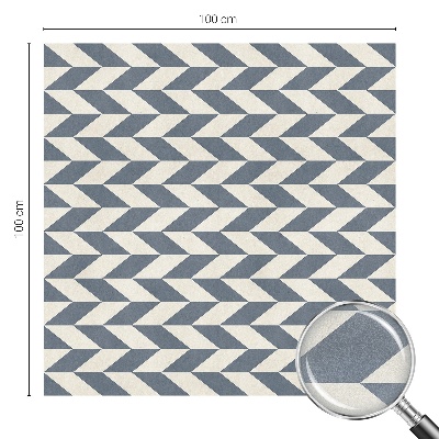 Film adhésif pour vitrage dépoli vitrail Illusion géométrique