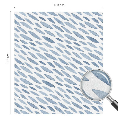 Film occultant pour fenêtre traits bleus