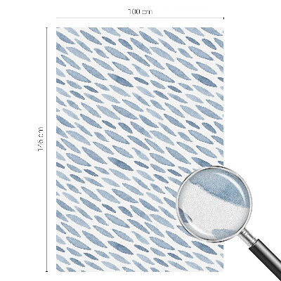 Film occultant pour fenêtre traits bleus