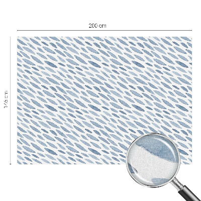 Film occultant pour fenêtre traits bleus