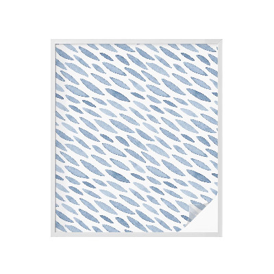 Film occultant pour fenêtre traits bleus