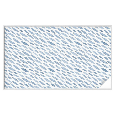 Film occultant pour fenêtre traits bleus