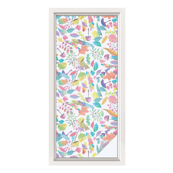 Film occultant pour fenêtre Composition colorée