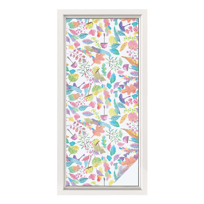 Film occultant pour fenêtre Composition colorée