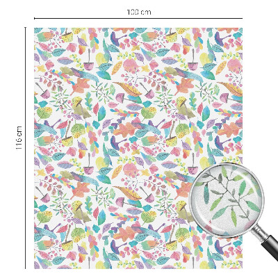 Film occultant pour fenêtre Composition colorée