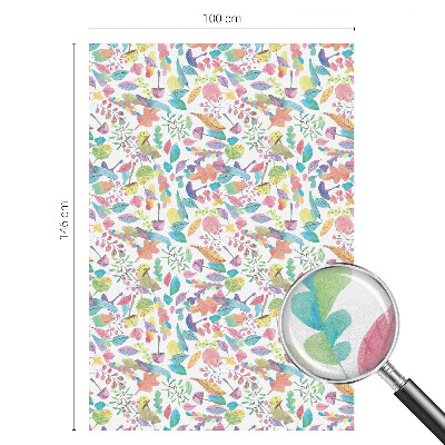 Film occultant pour fenêtre Composition colorée