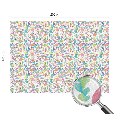 Film occultant pour fenêtre Composition colorée