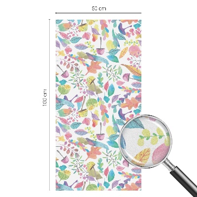 Film occultant pour fenêtre Composition colorée