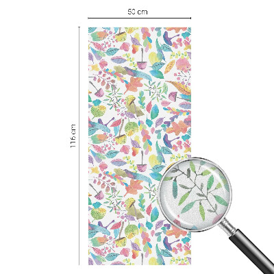 Film occultant pour fenêtre Composition colorée