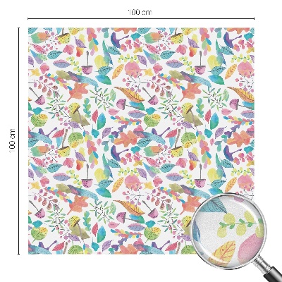 Film occultant pour fenêtre Composition colorée