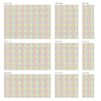 Brise-vue pour fenêtre mandalas colorés