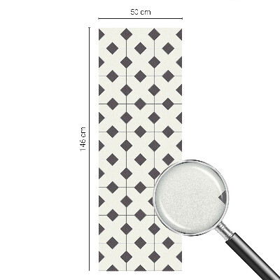 Film occultant pour fenêtre Diamants noirs et blancs